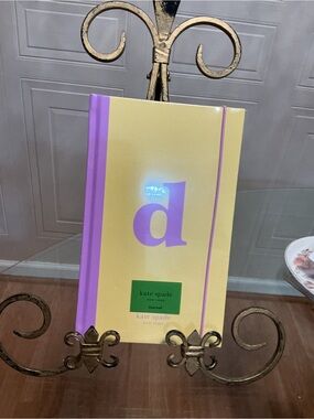 Brand New Beautiful Kate Spade  Initial d Bookcloth Journal, New, Sealed